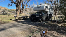 Camping at Cottonwood Campground