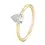 Thumbnail: Pear Shape solitaire ring