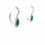 Thumbnail: EMERALD PEAR SHAPE DROP EARRINGS