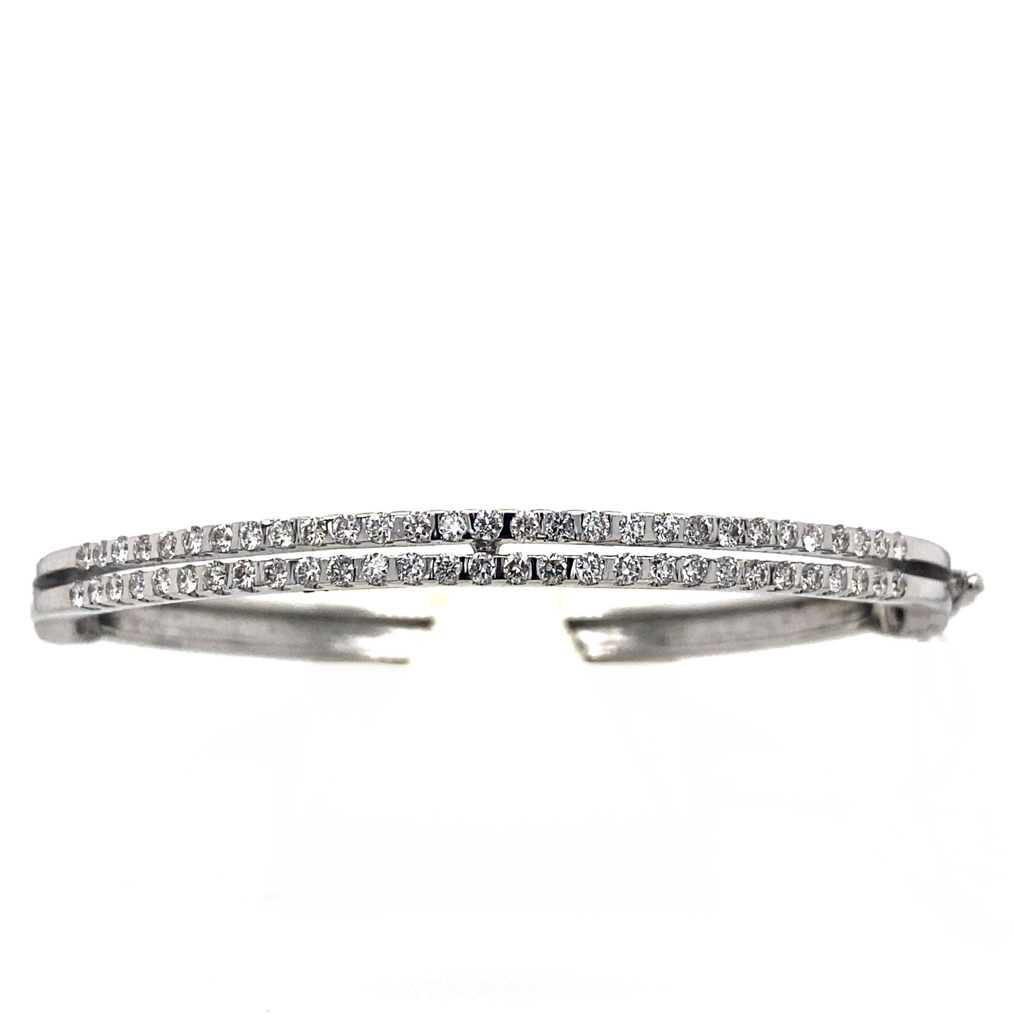Double Row Diamond Bracelet