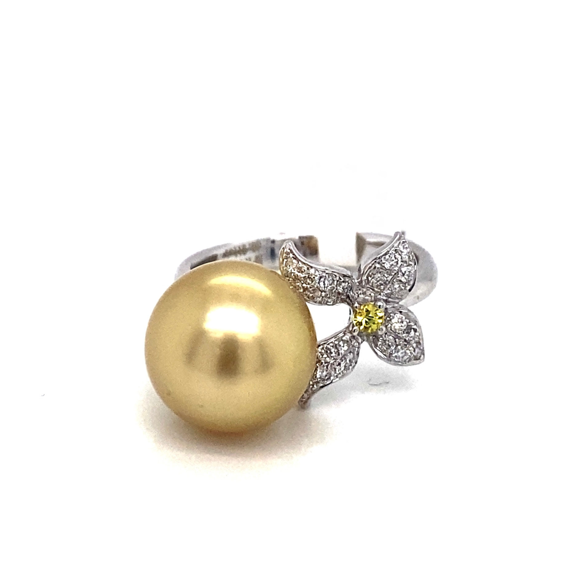 Pearl of the South Sea Ring - Gold