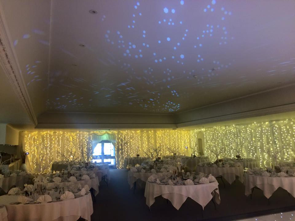 Thumbnail: White Drape & Fairy Lighting