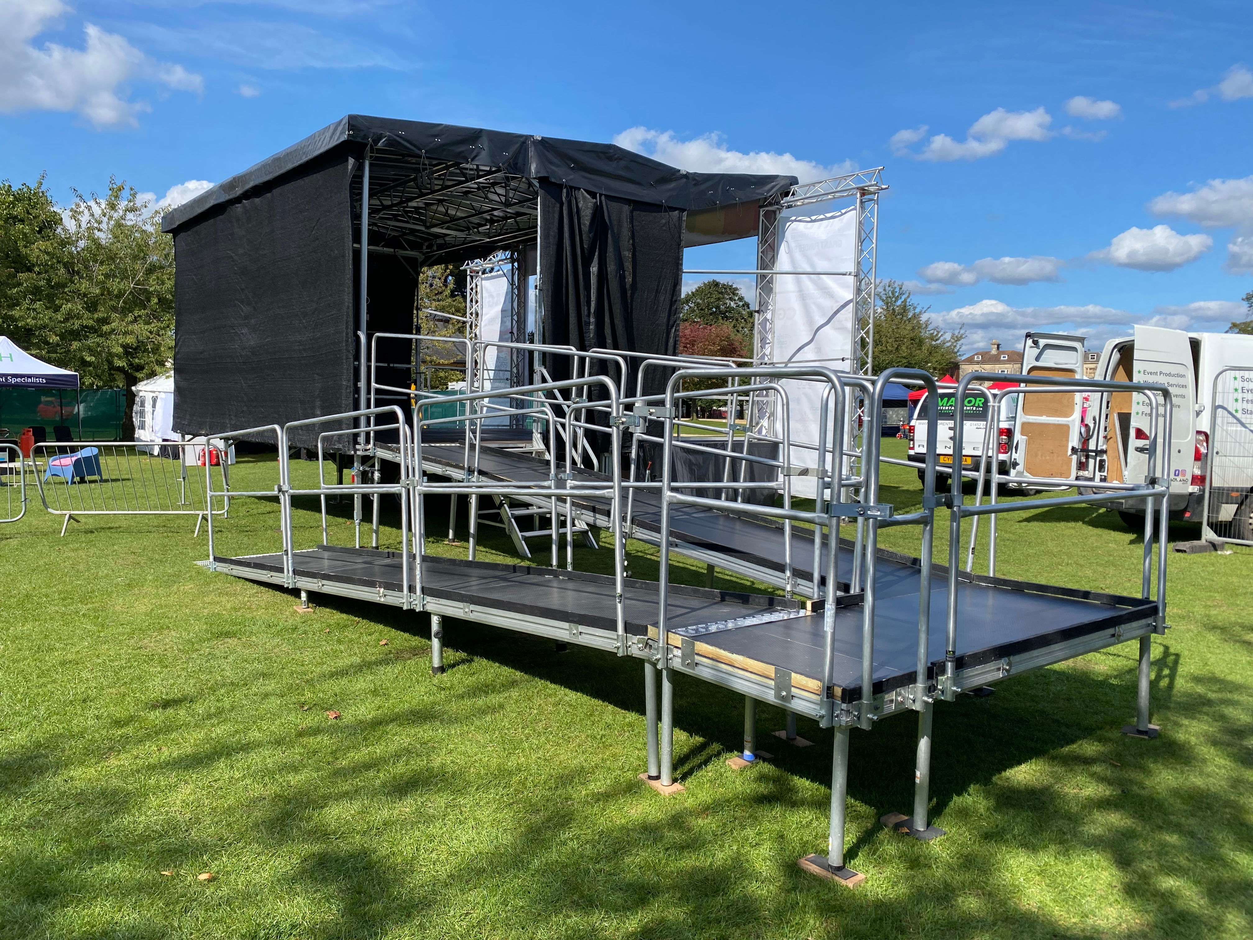 Stage Access Ramp (Trailer Stage)