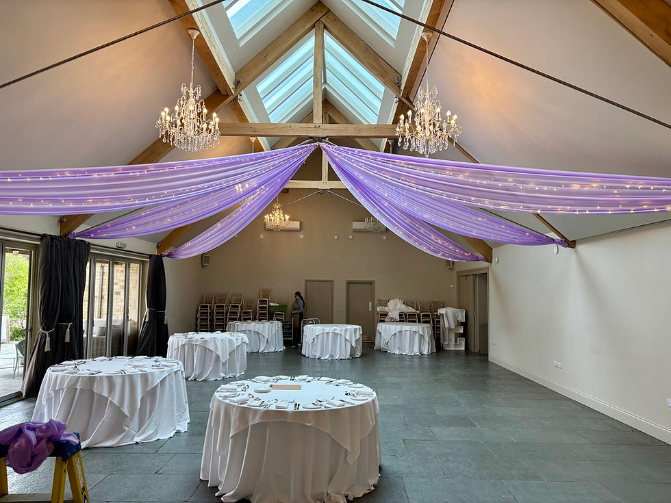 Thumbnail: Blackwell Grange - Ceiling Drapes