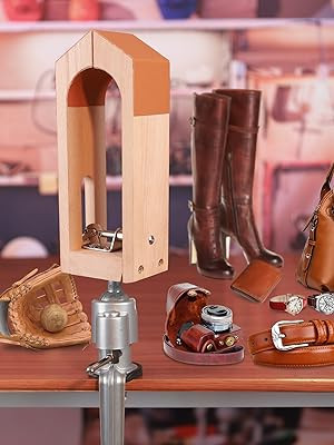 Thumbnail: Stitching Pony 360 Rotation Leather Stitching Pony Clamp with Large Eye Sewing 