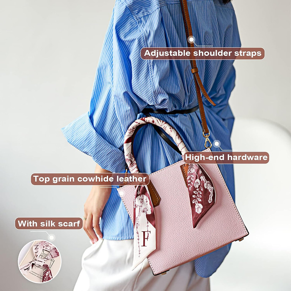 Thumbnail: Mini  Leather Tote Handbag  - DIY Kit