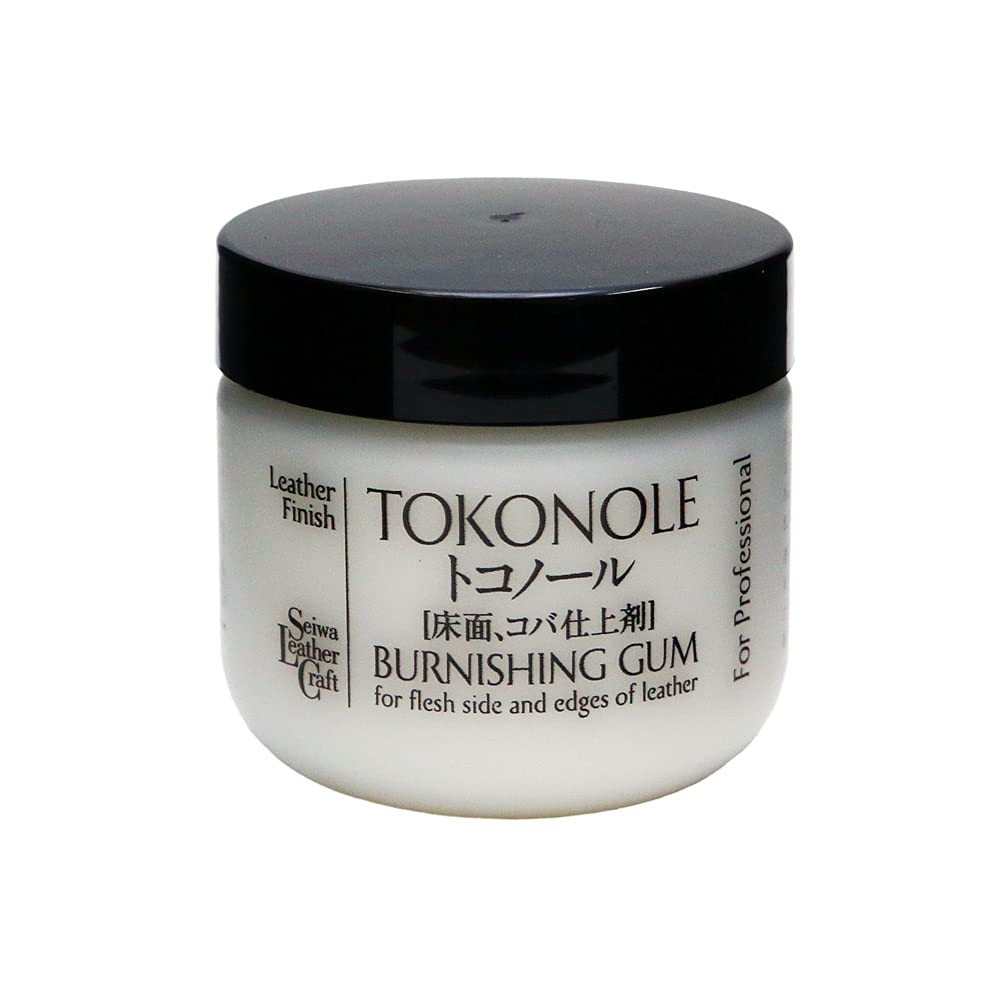 Tokonole Leather Finish Burnishing Clear Gum