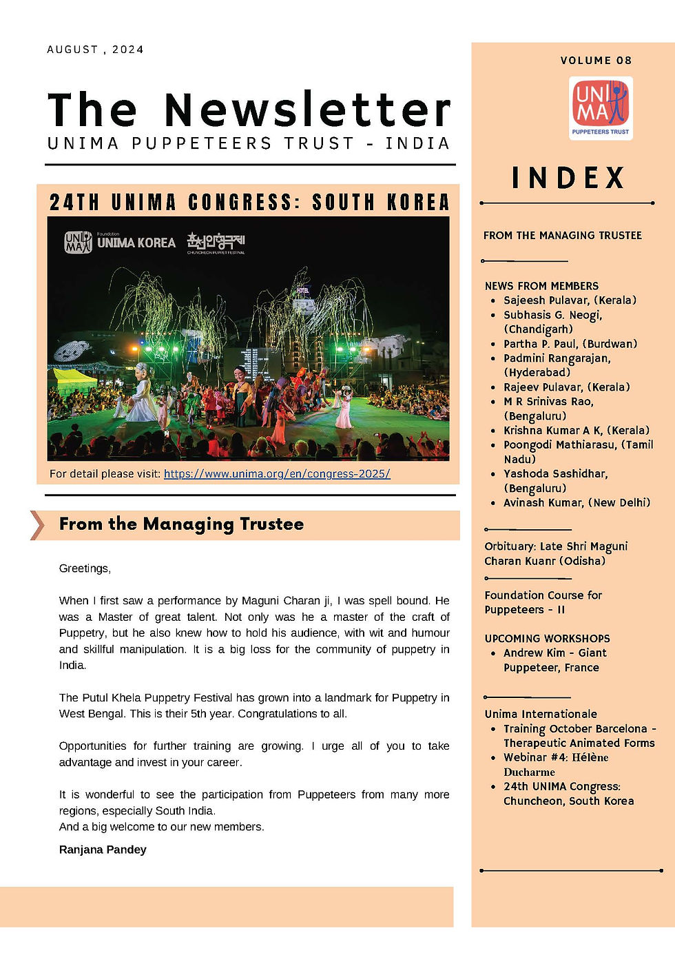 UPT Newsletter Vol 8 (Sep 2024)
