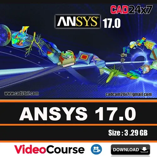 ANSYS Products 17.0 Video Training And PDF Tutorials With Working Files DOWNLOAD