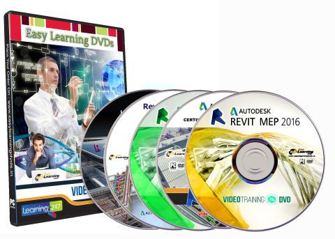 Mastering Revit MEP Mechanical, electrical, and plumbing Video Training 5 DVD