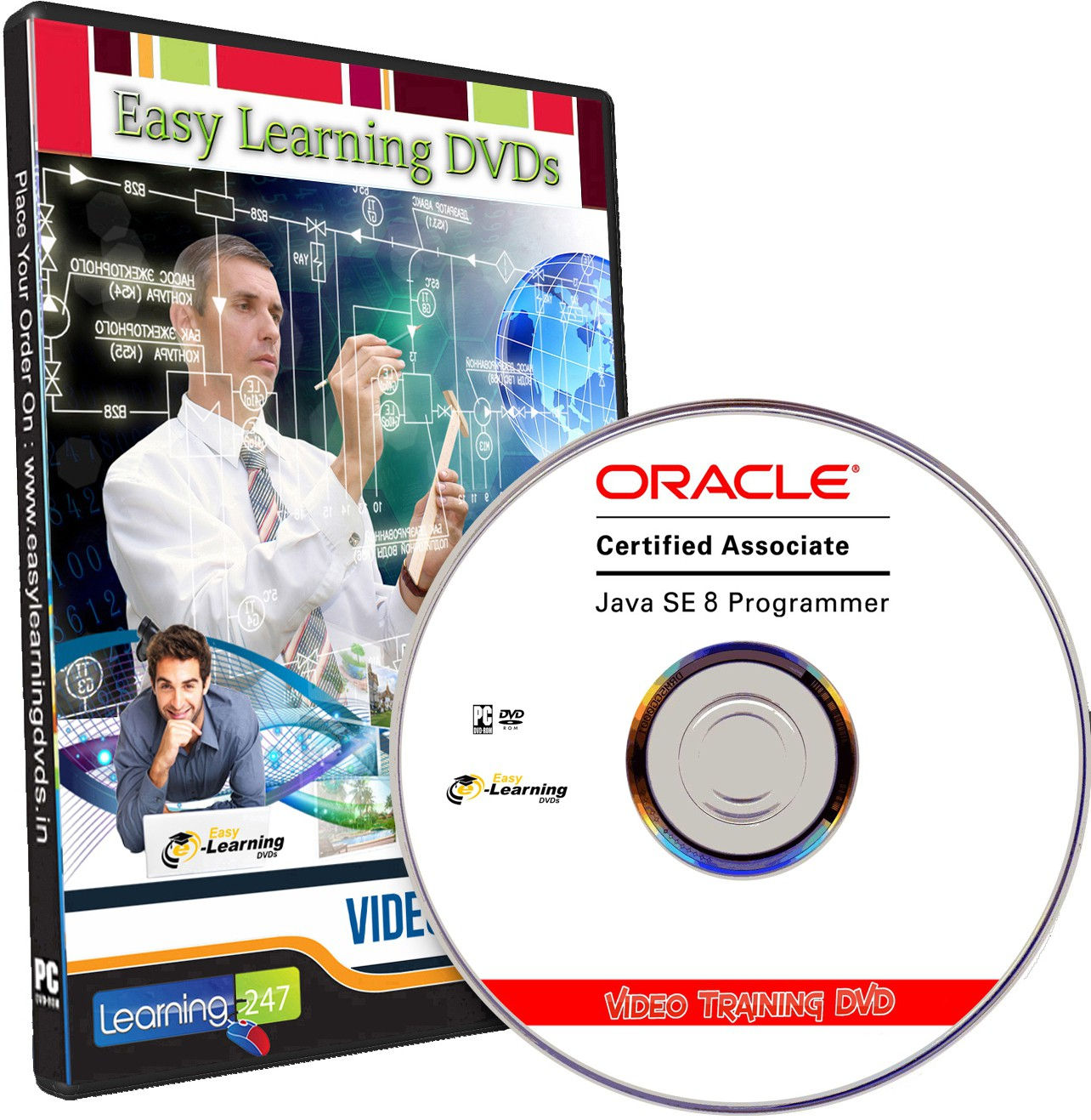 Oracle Certified Associate Java SE 8 Programmer I (1Z0-808) Video Training DVD