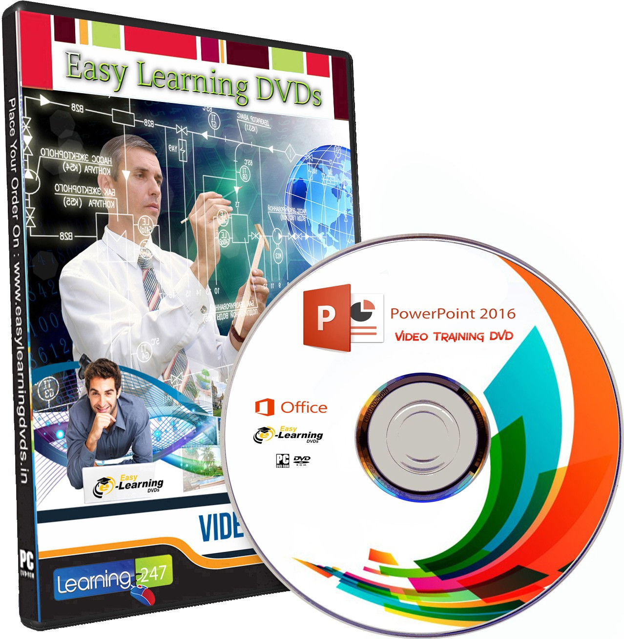 Learn MS PowerPoint 2016 Video Training Tutorial DVD