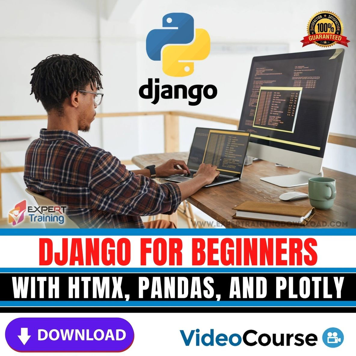 Django for beginners with Htmx, Pandas, and Plotly