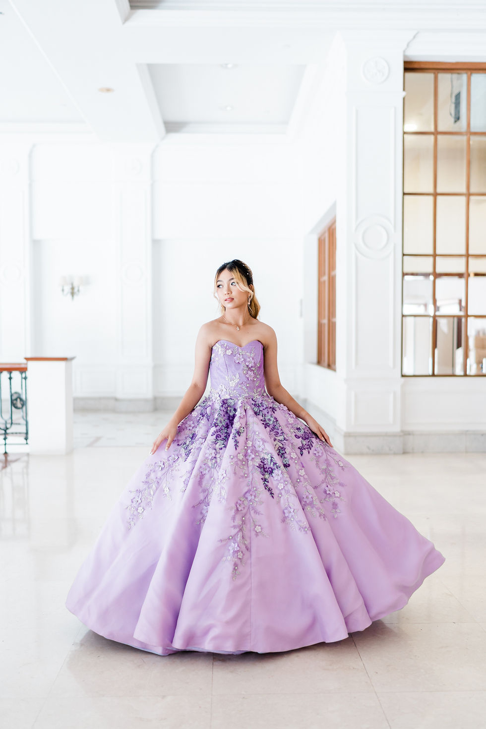 Thumbnail: Purple Ballgown