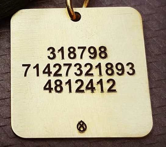 サムネイル： Şifalı Sayılar Anahtarlık