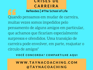 Com quem devemos conversar sobre nossa carreira e decisões?