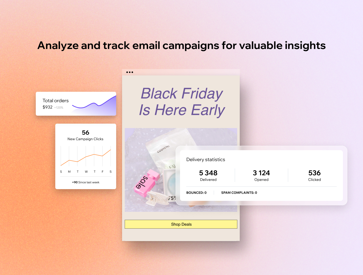 Wix Email Marketing Preview 2