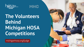 The Volunteers Behind Michigan HOSA Competitions 