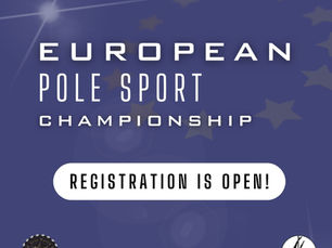 European Pole Sport Championship 2026 – registrations are now OPEN! 🚀✨