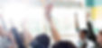 Teenage Students Raising Hands