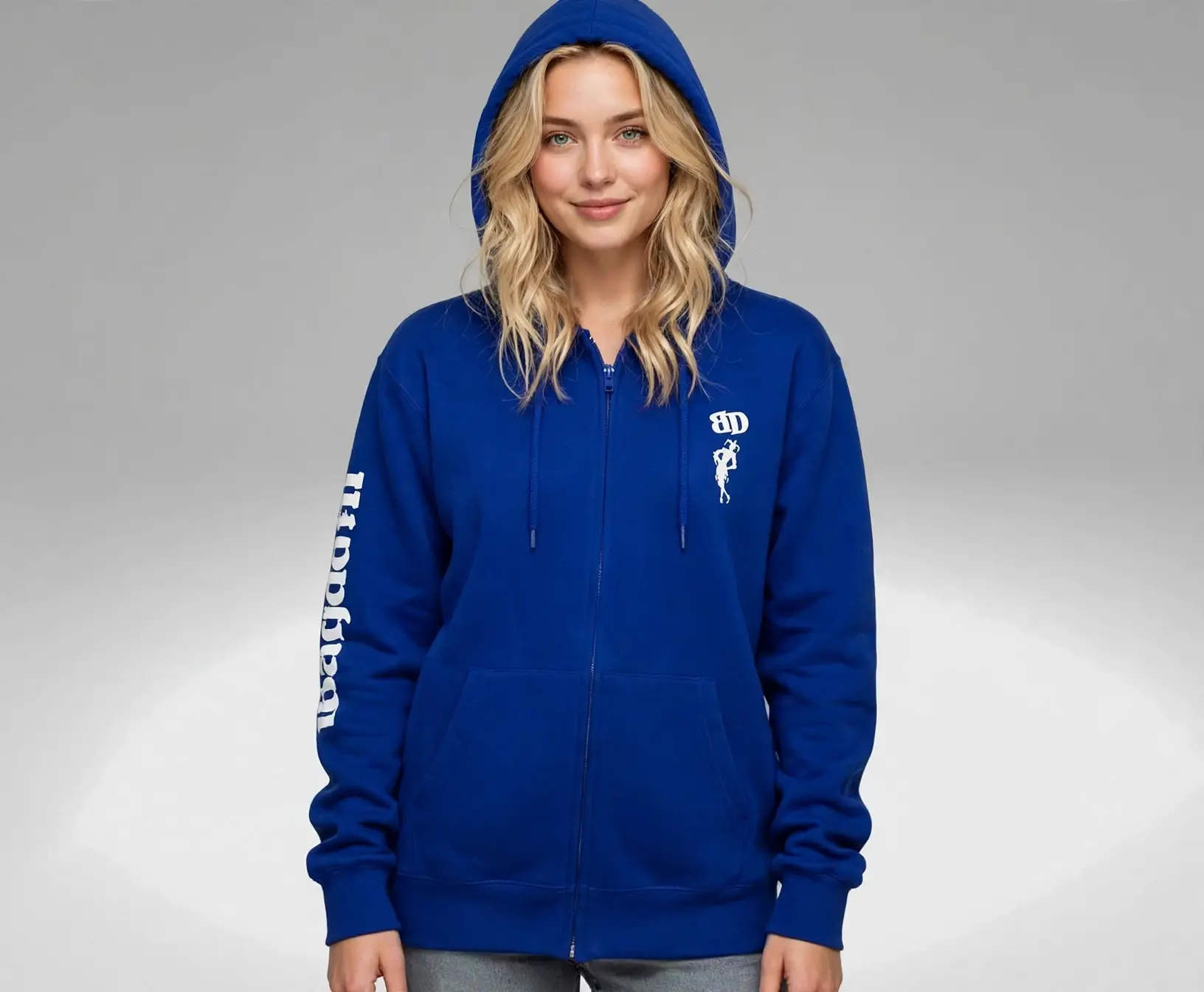 Felpa Blu Royal - Donna