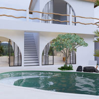 Kedungu villa pool