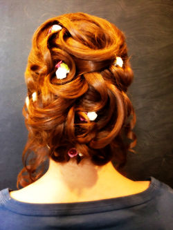 Chignon mariée