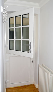 White Stable Door 1 uPVC