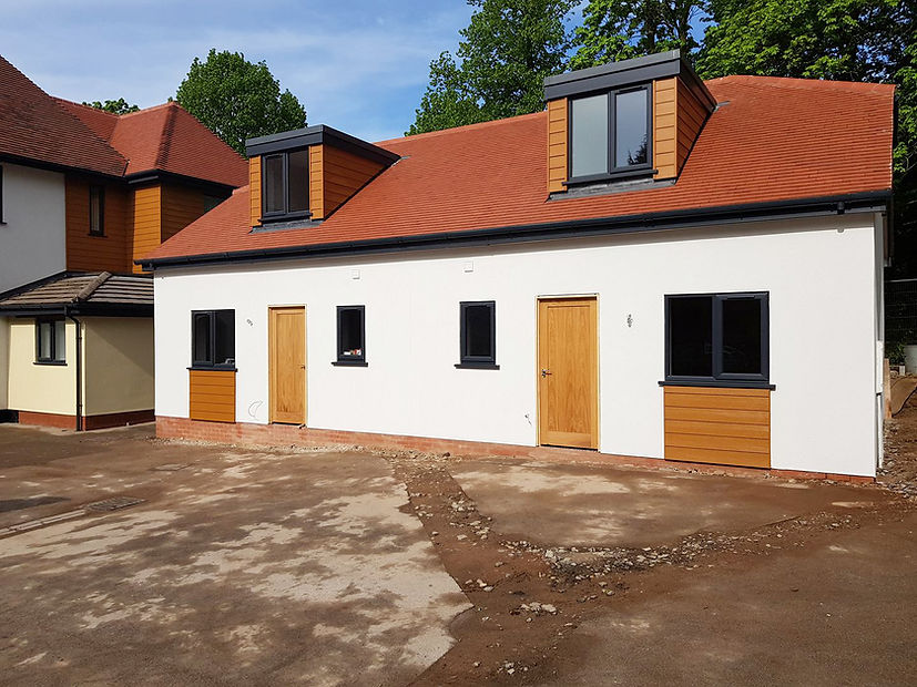 Rendered farmhouse