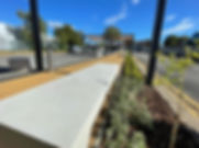 A small landscaping project