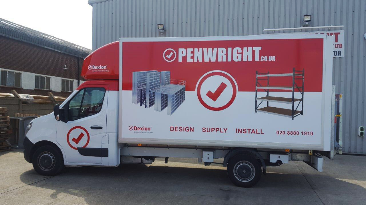 Commercial racking Penwright Supply Enfield