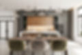 Modern apartment dining room interior