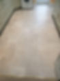 Vinyl tiled kitchen floor