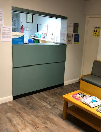 Sneinton Dental Practice reception