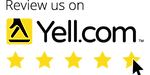 Review us on Yell logo