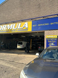 Formula first garage entrance