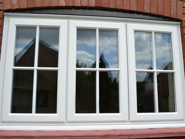 Rehau Window with Astragal Bar
