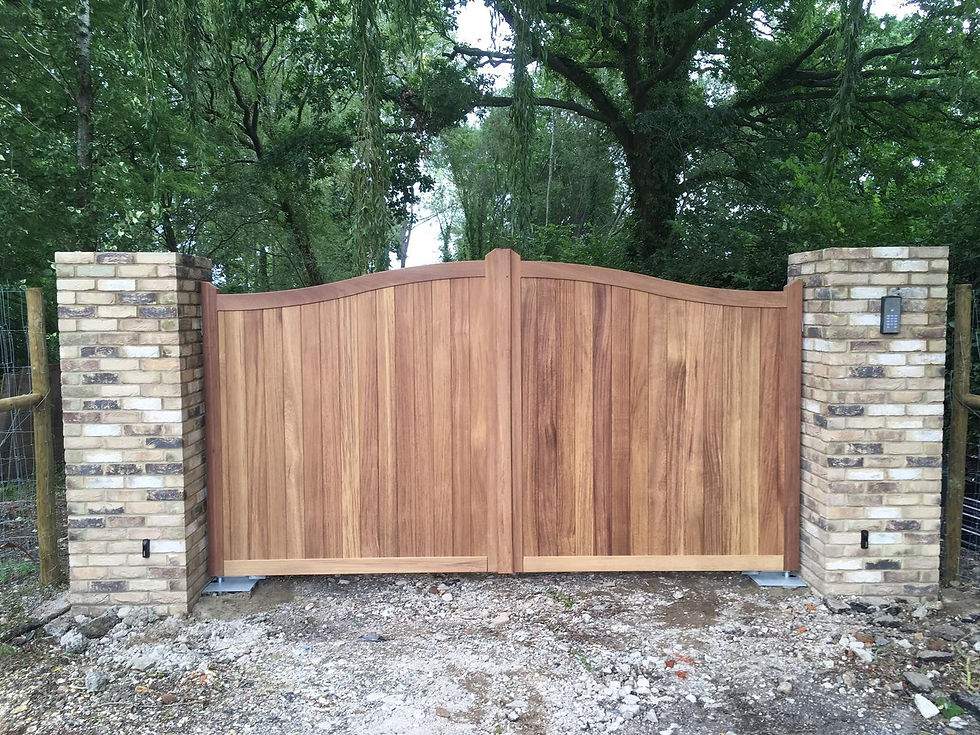 Electric driveway gates Hampshire Valley Gates