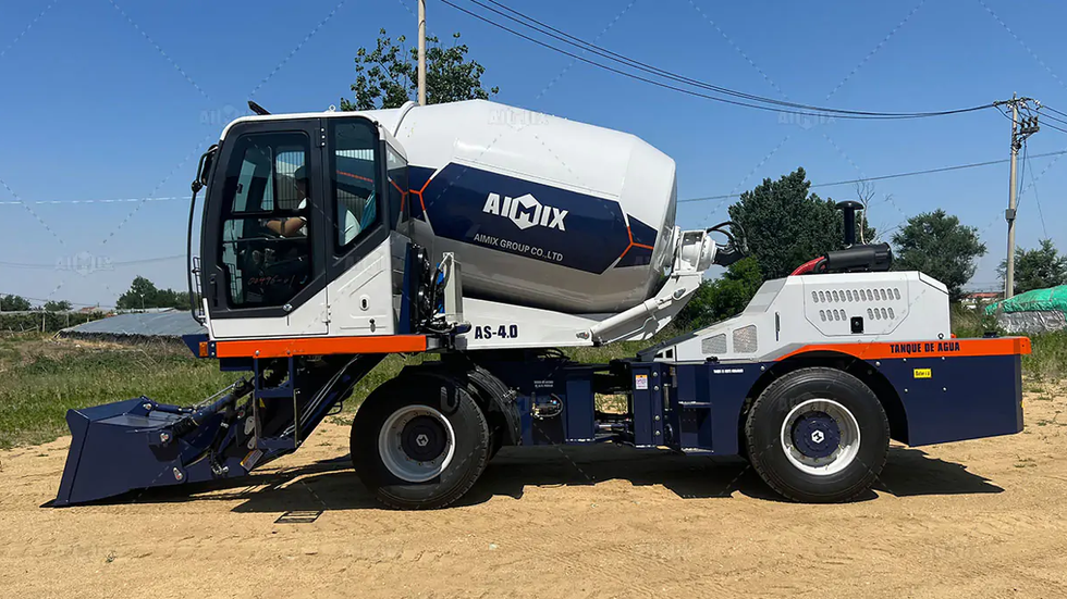 Consistency is Key: How Weighing Systems of Self Loading Concrete Mixer Ensure Uniform Concrete Quality