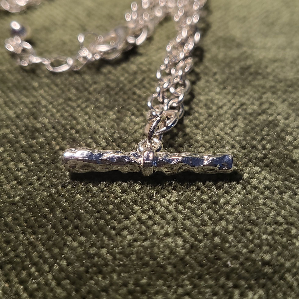 Thumbnail: Silver Twig Necklace 