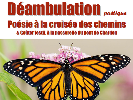 Samedi 30 Mai - Déambulation poétique