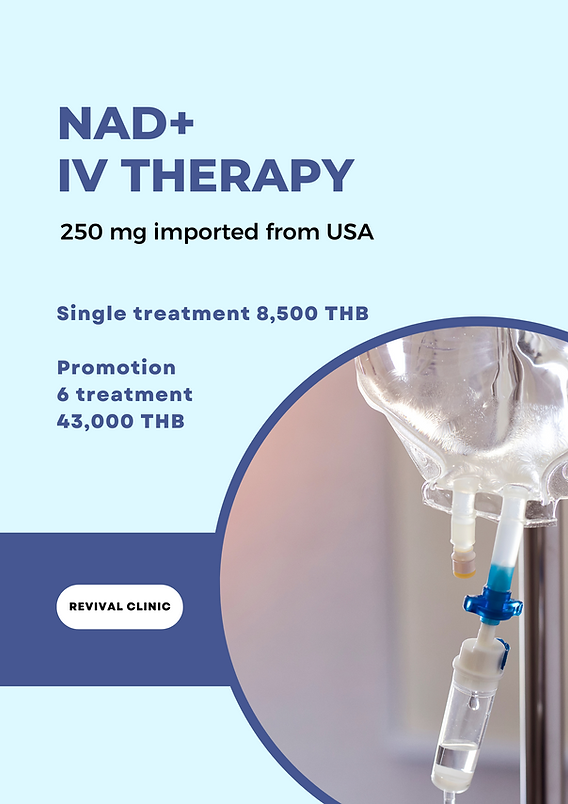NAD+ IV therapy in Bangkok