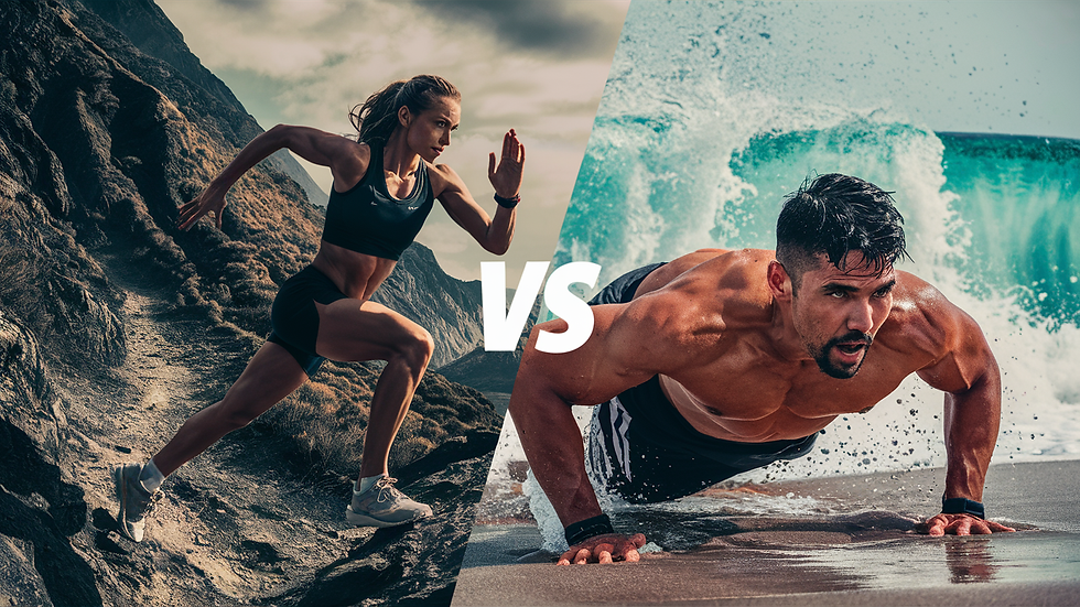 Cardio and HITT - Mountain and Beach