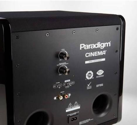Paradigm Cinema Sub – 8” Active Subwoofer for Home Theater Bass