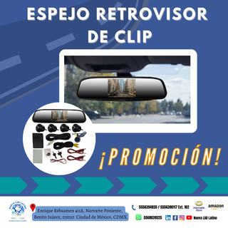 Espejo Retrovisor de CLIP