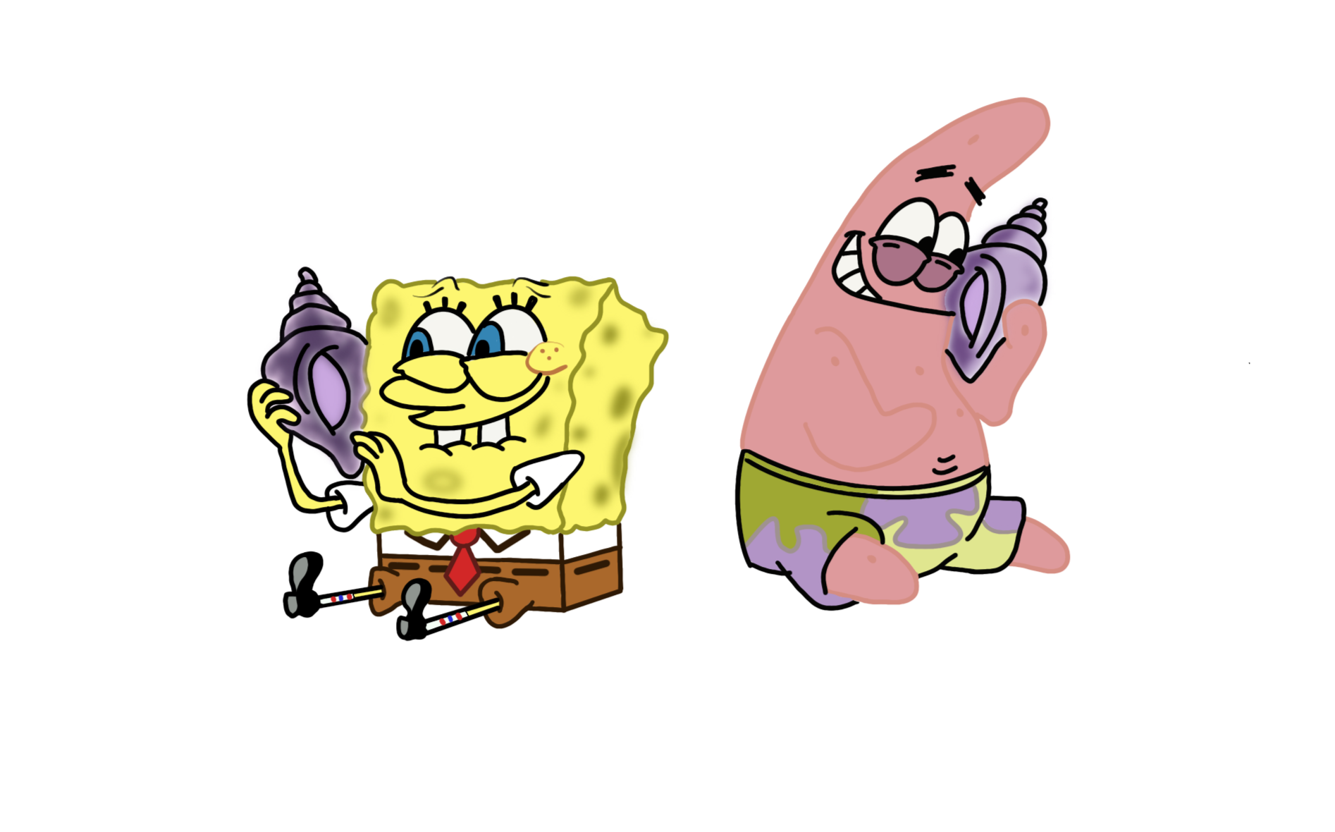 Bob Esponja y Patricio