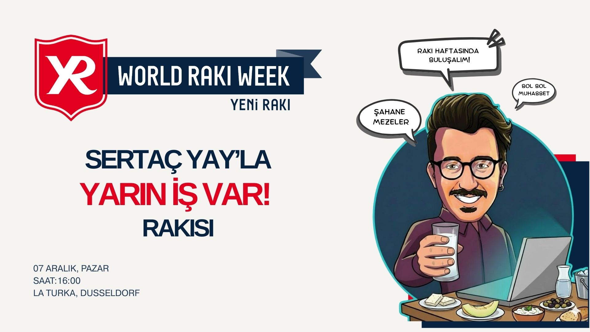 YARIN İŞ VAR RAKISI event poster