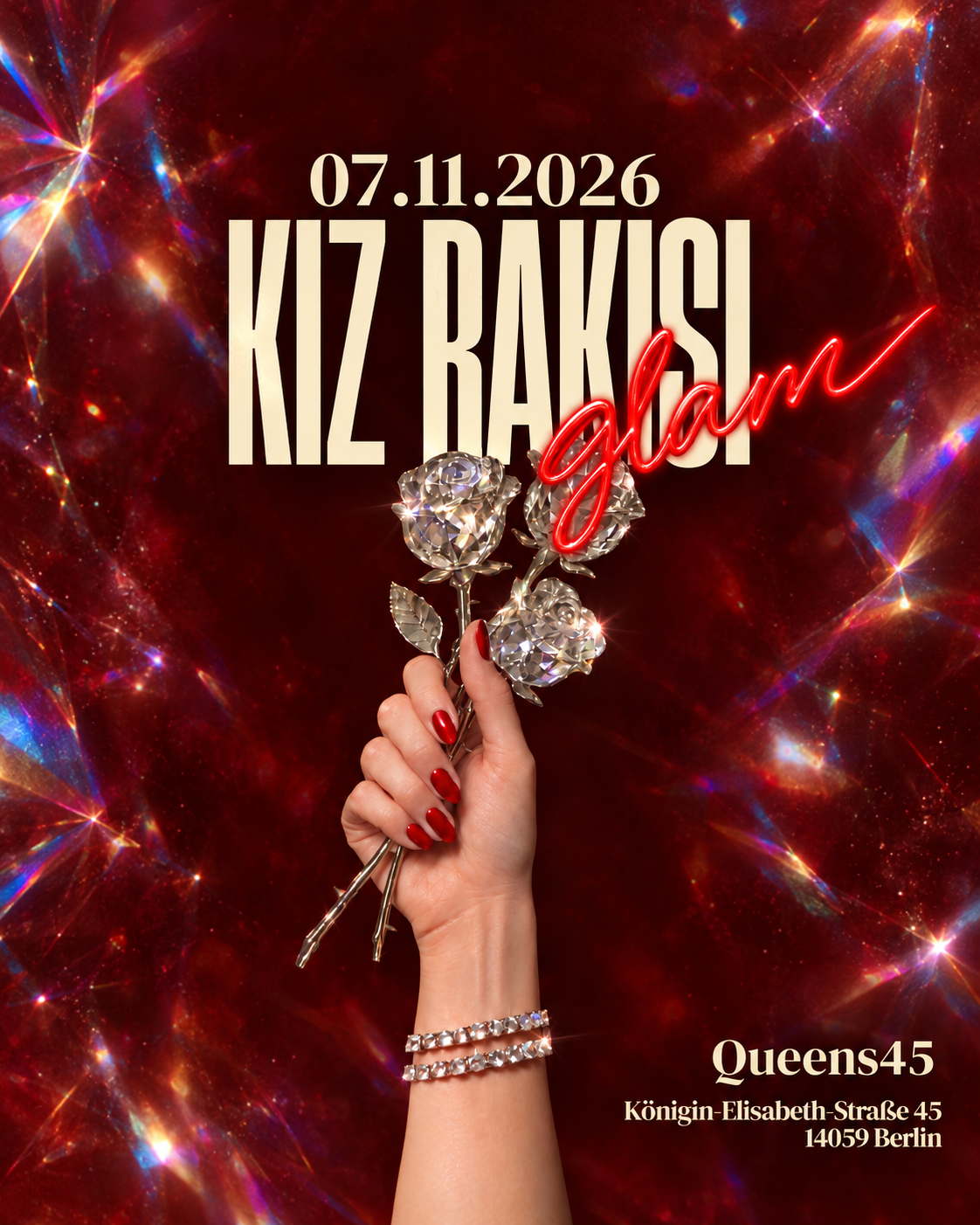 KIZ RAKISI: Glam Edition event poster