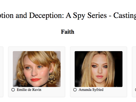 Please Vote! Perception and Deception Movie Casting Call!