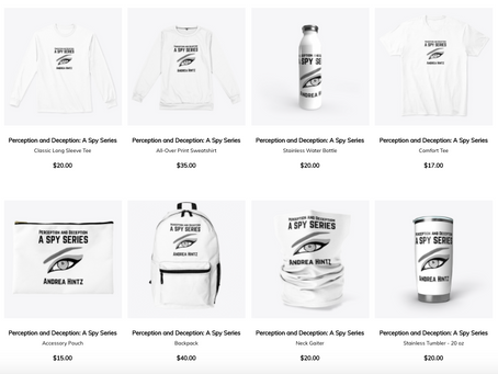 45 NEW PRODUCTS IN THE MERCHANDISE STORE! SHIRTS, JACKETS, PURSES, MASKS, PHONE CASES, AND MUGS!